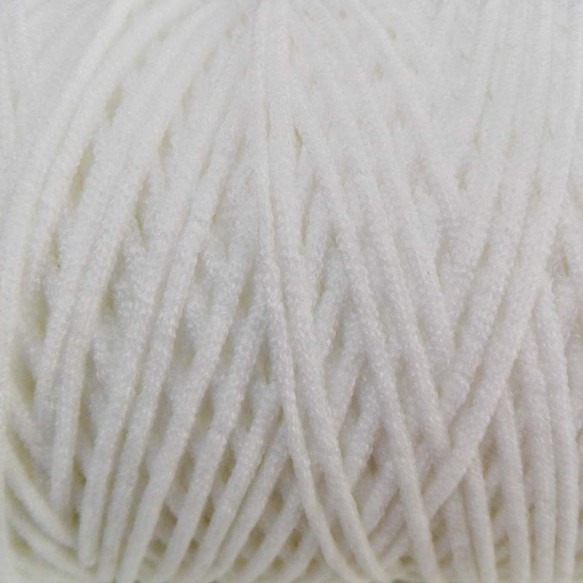 Cordón elástico mascarilla blanco