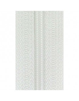 Cremallera nylon 50cm blanca