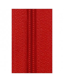 Cremallera nylon 18cm rojo