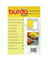 Papel calco burda amarillo - blanco