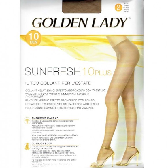 Panty 10 deniers Dakar-M (Pack 2 uds)