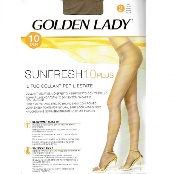 Panty 10 deniers Gobi-L (Pack 2 uds)