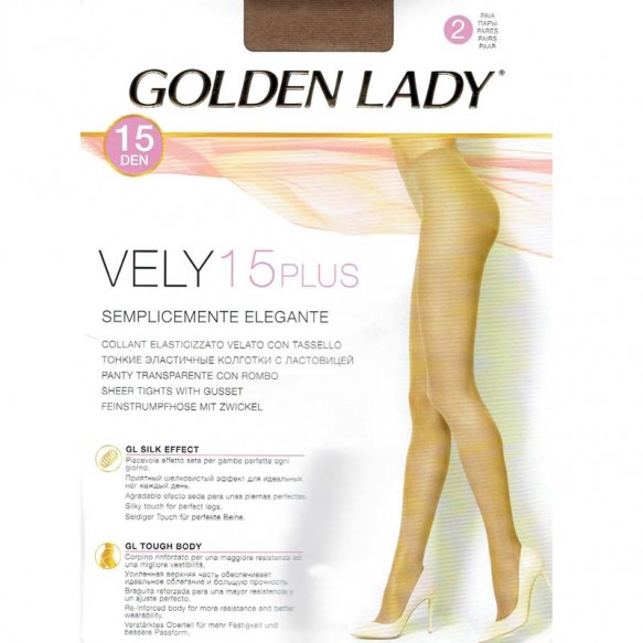 Panty 15 deniers Escala-L (Pack 2 uds)