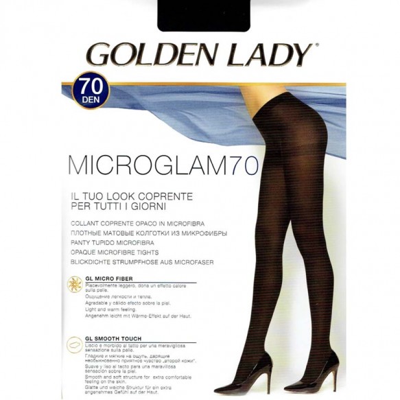 Panty 70 deniers Negro-M