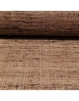 Seda Rústica marrón chocolate 100% natural