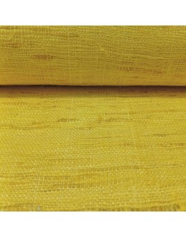 Seda Rústica amarillo 100% natural