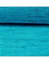 Seda Rústica azul turquesa 100% natural