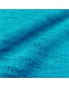 Seda Rústica azul turquesa 100% natural