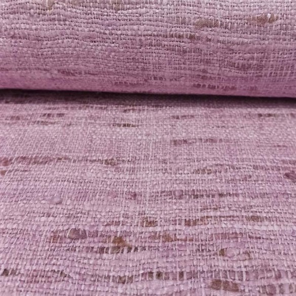 Seda Rústica malva 100% natural