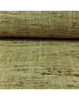 Seda Rústica verde kaki 100% natural