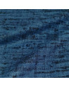 Seda Rústica azul marino 100% natural