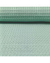 Piqué wafle verde
