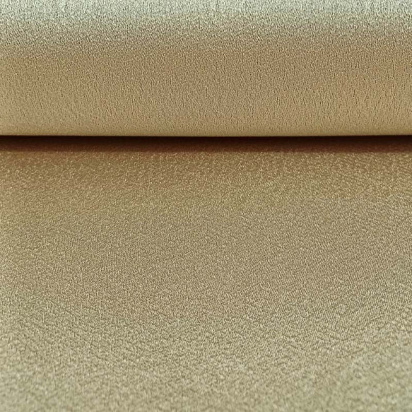 Tela crepe acetato elástica camel