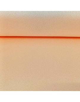 Tela crepe acetato elástica mandarina