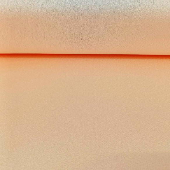 Tela crepe acetato elástica mandarina