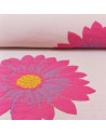 Tela Jacquard flor margarita gervera