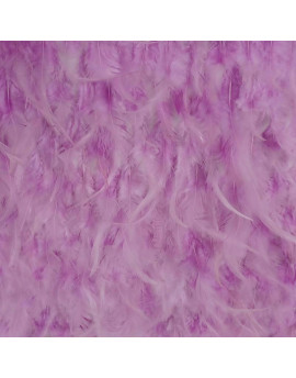 Tela plumas malva