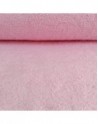 Tela rizo toalla de algodón rosa